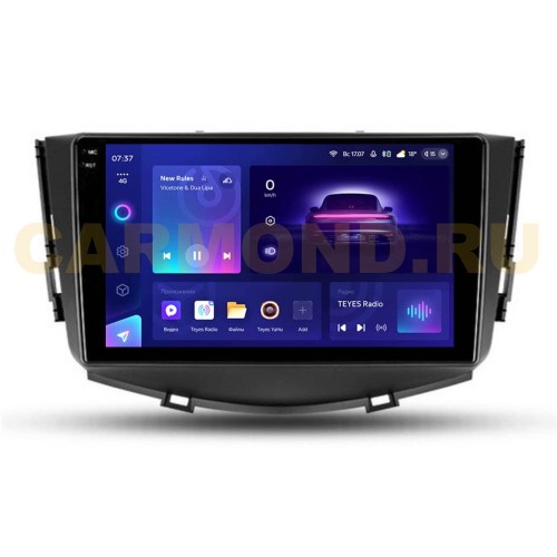 Штатная магнитола Teyes CC3 2K 4/64 ГБ для Lifan X60 I 2012-2022 на Android 10.0