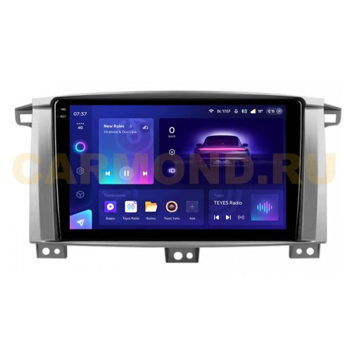 Штатная магнитола Teyes CC3 2K 4/64 ГБ для Toyota Land Cruiser 100 2002-2007 на Android 10.0