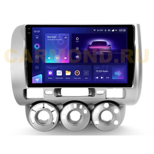 Штатная магнитола Teyes CC3 2K 4/64 ГБ для Honda Fit, Jazz 2001 - 2007 на Android 10.0