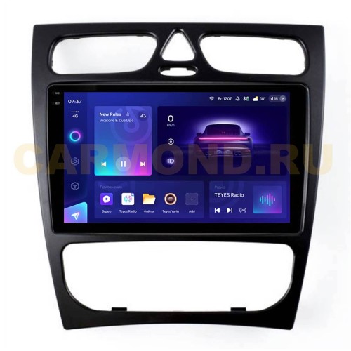Штатная магнитола Teyes CC3 2K 4/64 ГБ для Mercedes Benz C-class (W203) 2000-2004 на Android 10.0