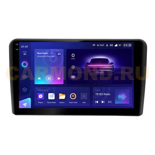 Штатная магнитола Teyes CC3 2K 4/64 ГБ для Audi A4 2005-2008 на Android 10.0
