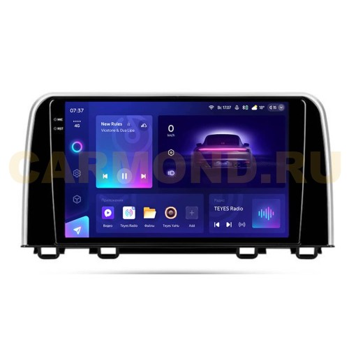Штатная магнитола Teyes CC3 2K 4/64 ГБ для Honda CR-V 2017-2024 на Android 10.0