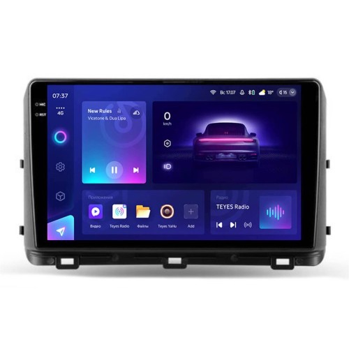 Штатная магнитола Teyes CC3 2K 4/64 ГБ для KIA Ceed III 2018-2024 на Android 10.0