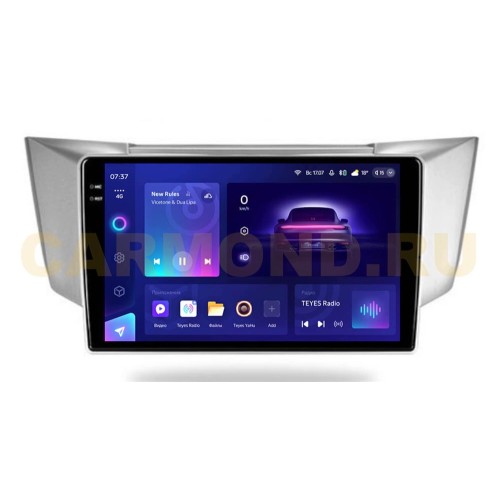 Штатная магнитола Teyes CC3 2K 4/64 ГБ для Lexus RX II 300 2003-2009 на Android 10.0