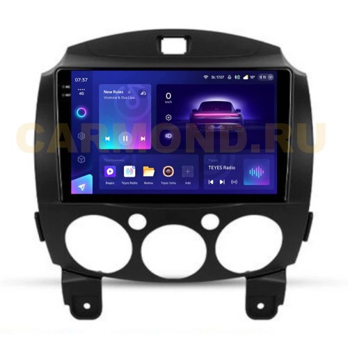 Штатная магнитола Teyes CC3 2K 4/64 ГБ для Mazda 2 2007-2014 на Android 10.0