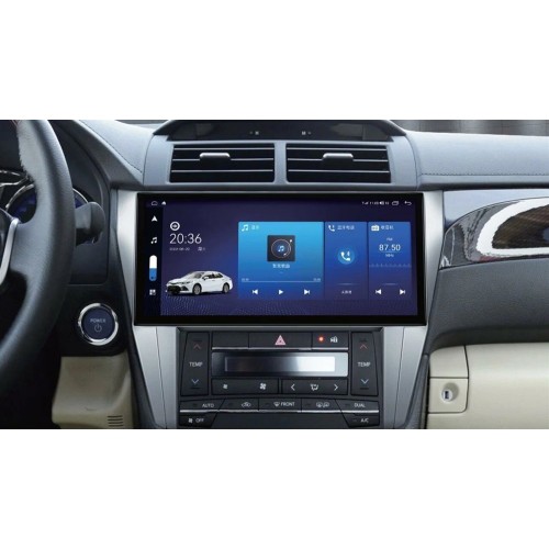 Штатная магнитола CarMedia HP-T1205 для Toyota Camry V55 2014-2018 на Android 12.0