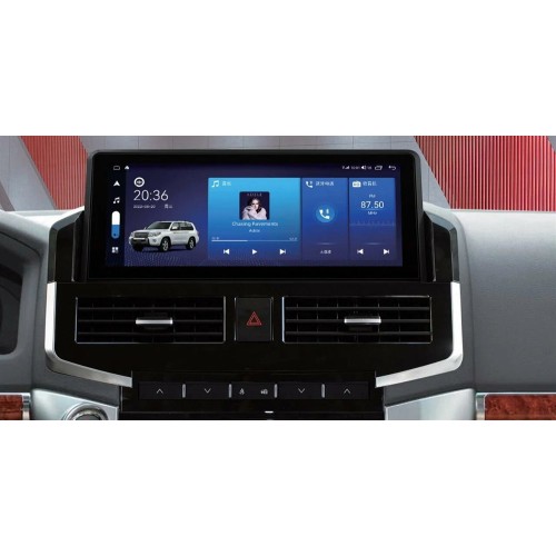 Штатная магнитола CarMedia HP-T1206 для Toyota Land Cruiser 200 2007-2015 top на Android 12.0