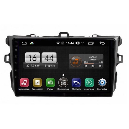 Магнитола FARCAR LX063-1R (S195) для Toyota Corolla E140, E150 2006-2013 на Android 8.1