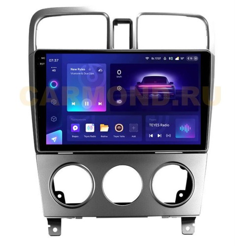 Штатная магнитола Teyes CC3 2K 4/64 ГБ для Subaru Forester 2002-2008 (под кондиционер) на Android 10.0
