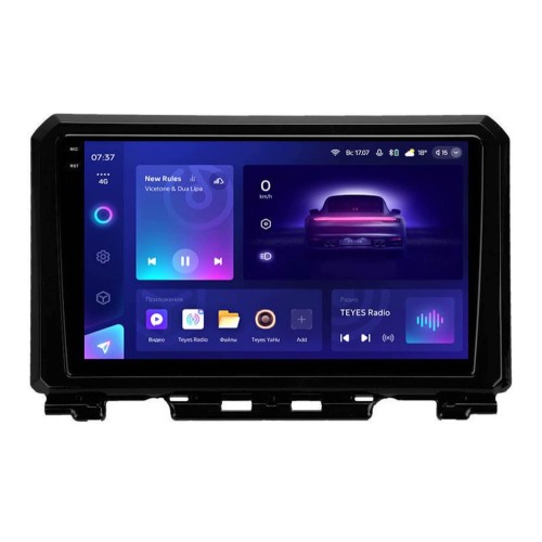 Штатная магнитола Teyes CC3 2K 4/64 ГБ для Suzuki Jimny IV 2018-2025 на Android 10.0