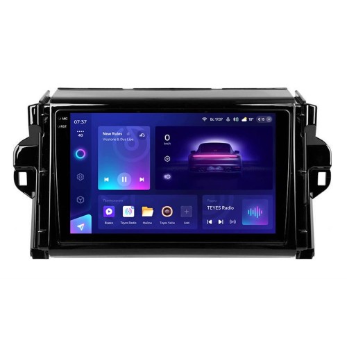 Штатная магнитола Teyes CC3 2K 4/64 ГБ для Toyota Fortuner II 2015-2025 на Android 10.0