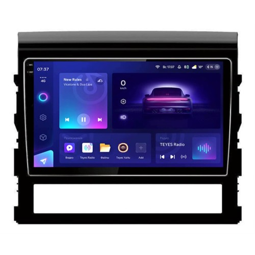 Штатная магнитола Teyes CC3 2K 4/64 ГБ для Toyota Land Cruiser 200 2016+ на Android 10.0