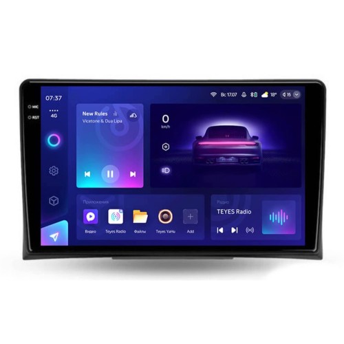 Штатная магнитола Teyes CC3 2K 4/64 ГБ для Volkswagen Multivan T5 2009-2015 на Android 10.0