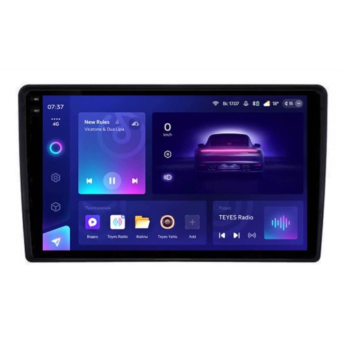 Штатная магнитола Teyes CC3 2K 4/64 ГБ для Volkswagen Touareg 2002-2010 на Android 10.0