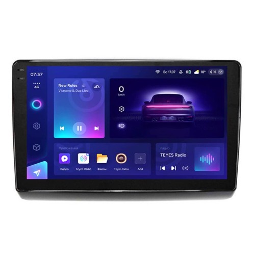 Штатная магнитола Teyes CC3 2K 4/64 ГБ для Chevrolet Tahoe, Sierra 2006-2014 черная на Android 10.0