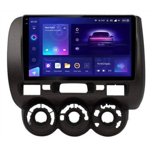 Штатная магнитола Teyes CC3 2K 4/64 ГБ для Honda Fit 2007-2014 на Android 10.0