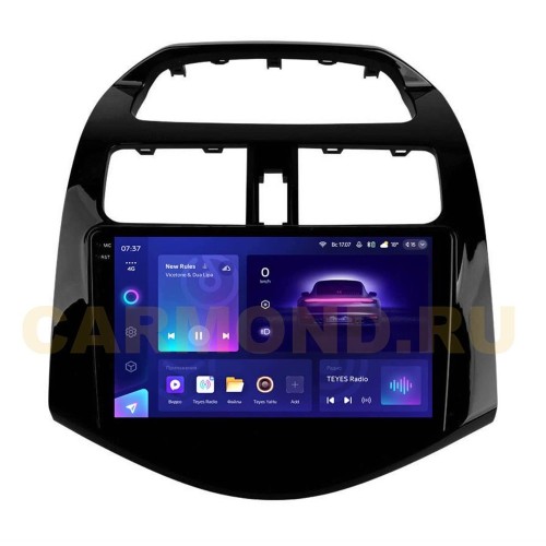 Штатная магнитола Teyes CC3 2K 6/128 ГБ для Chevrolet Spark III 2009-2016 на Android 10.0