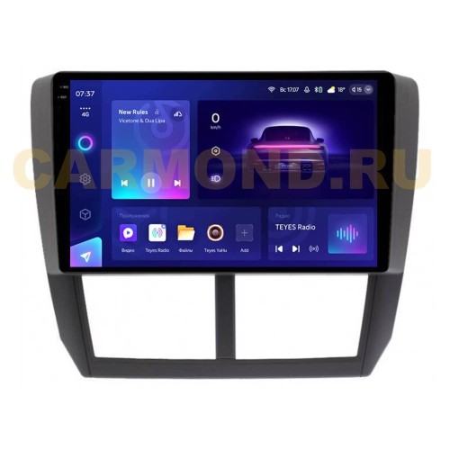 Штатная магнитола Teyes CC3 2K 6/128 ГБ для Subaru Forester III, Impreza III 2007-2013 на Android 10.0