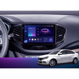 Штатная магнитола Teyes CC3 2K 6/128 ГБ для Lada Vesta 2015-2022 на Android 10.0