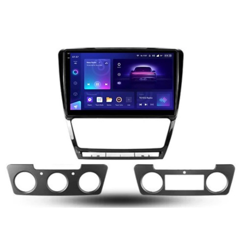 Штатная магнитола Teyes CC3 2K 6/128 ГБ для Skoda Octavia II (A5) 2004-2013 на Android 10.0