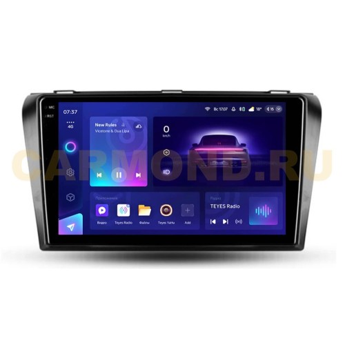 Штатная магнитола Teyes CC3 2K 6/128 ГБ для Mazda 3 BK 2003-2009 на Android 10.0