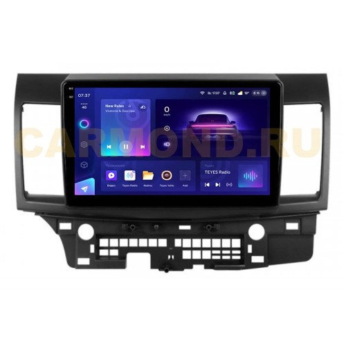 Штатная магнитола Teyes CC3 2K 6/128 ГБ для Mitsubishi Lancer X 2007-2012 на Android 10.0