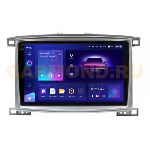 Штатная магнитола Teyes CC3 2K 6/128 ГБ для Toyota Land Cruiser 100 2002-2007 на Android 10.0