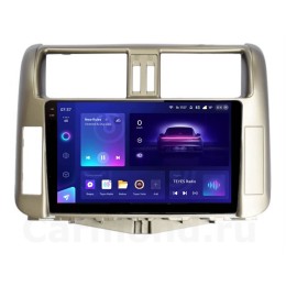 Штатная магнитола Teyes CC3 2K 6/128 ГБ для Toyota Land Cruiser Prado 150 2009-2013 цвет бронза на Android 10.0