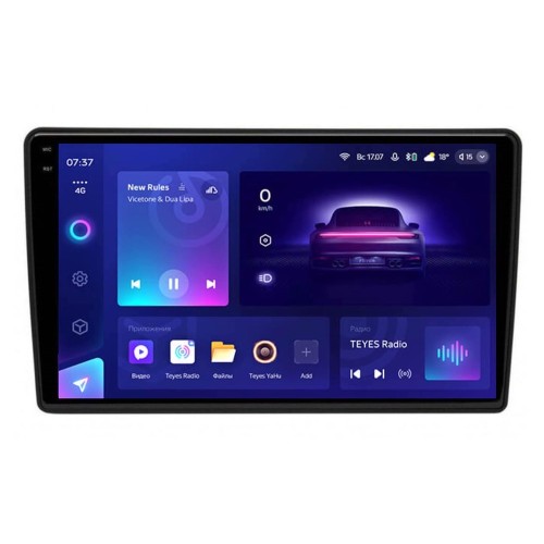 Штатная магнитола Teyes CC3 2K 6/128 ГБ для Mitsubishi L200 2018-2024 на Android 10.0
