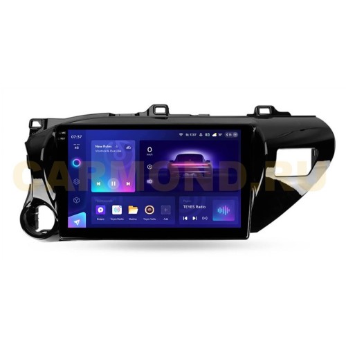 Штатная магнитола Teyes CC3 2K 6/128 ГБ для Toyota Hilux 2015-2020 на Android 10.0