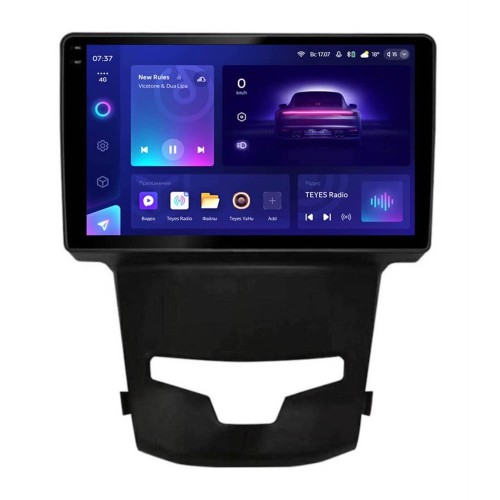 Штатная магнитола Teyes CC3 2K 6/128 GB для Ssang Yong Actyon II 2013-2022 на Android 10.0