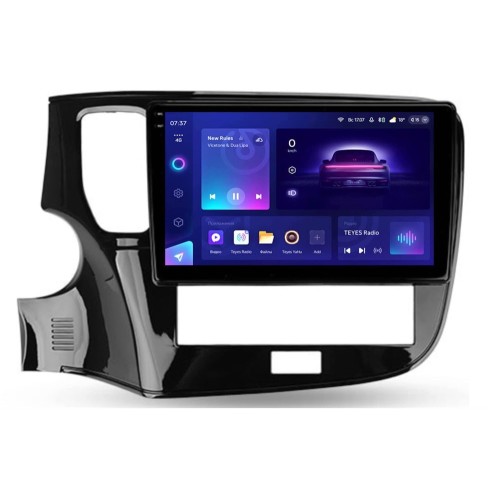 Штатная магнитола Teyes CC3 2K 6/128 ГБ для Mitsubishi Outlander III 2019-2024 на Android 10.0