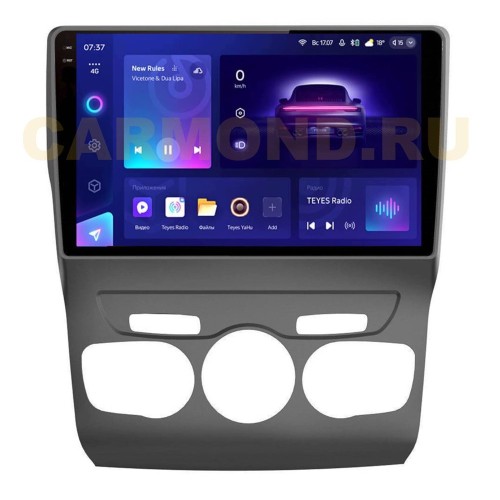 Штатная магнитола Teyes CC3 2K 6/128 ГБ для Citroen C4 II, DS4 2011-2017 на Android 10.0