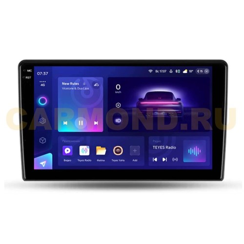 Штатная магнитола Teyes CC3 2K 6/128 ГБ для Renault Duster 2015-2020 на Android 10.0