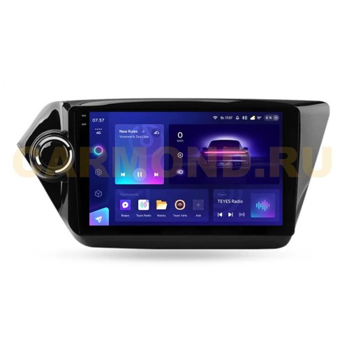 Штатная магнитола Teyes CC3 2K 6/128 ГБ для Kia Rio III 2011-2017 на Android 10.0