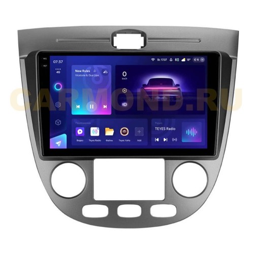 Штатная магнитола Teyes CC3 2K 6/128 ГБ для Chevrolet Lacetti хэтчбек кондей 2004-2013 на Android 10.0