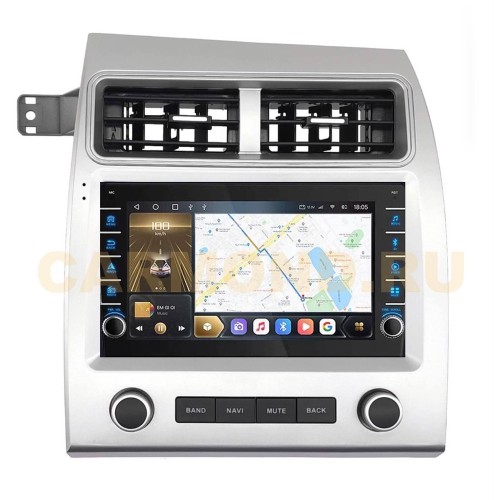 Штатная магнитола CarMedia SF-9818-P (с кнопками) для Audi Q7 I 2006-2010 на Android 10.0