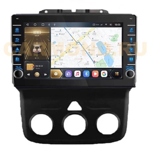 Штатная магнитола CarMedia SF-9159-N (с кнопками) для Dodge RAM 1500 2012-2020 на Android 10.0