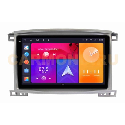 Штатная магнитола CarMedia SF-1698-2-N-2K (экран 2K) для Lexus GX 470 2002-2009 на Android 12.0