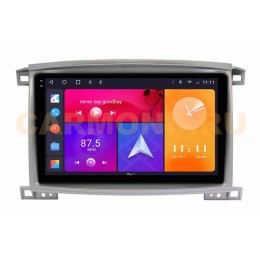 CarMedia SF-1698-2-N-2K (экран 2K) для Toyota Land Cruiser 100 2002-2007 на Android 12.0
