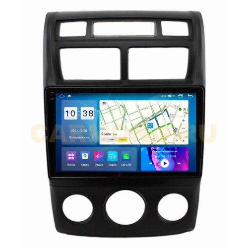 Штатная магнитола Parafar для Kia Sportage II 2007-2010 кондиционер (экран 2K) на Android 11.0 (PF536U2K-Low-AC)