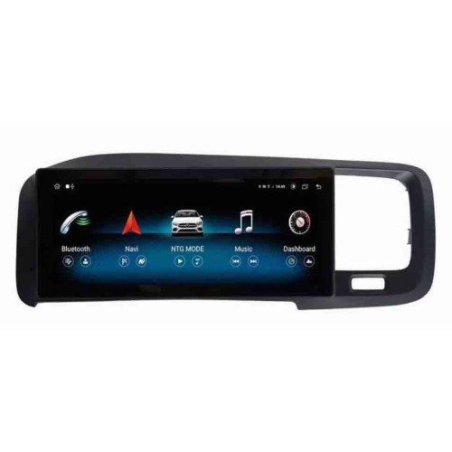 Штатная магнитола CarMedia JT-V8001 для Volvo S60/V60 2011-2014 на Android 10.0