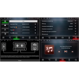 Штатная магнитола Redpower Slim 2K 71136B для Ford Focus II 2005-2011 с климат-контролем на Android 10.0