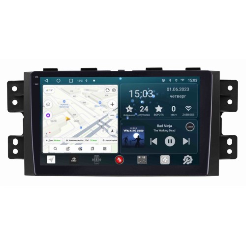 Штатная магнитола Redpower Slim 2K 71222 для Kia Mohave I 2008-2018 на Android 10.0