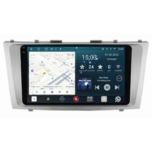 Штатная магнитола Redpower Slim 2K 71264 для Toyota Camry V40 2006-2011 на Android 10.0