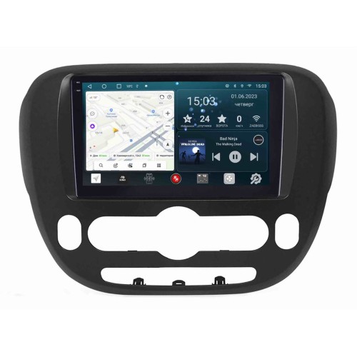 Штатная магнитола Redpower Slim 2K 71044G для KIA Soul II 2013-2019 на Android 10.0 глянец