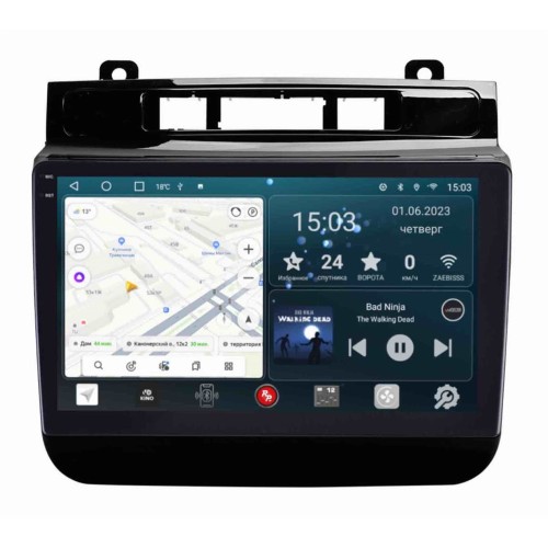 Штатная магнитола Redpower Slim 2K 71143 для Volkswagen Touareg 2010-2019 на Android 10.0