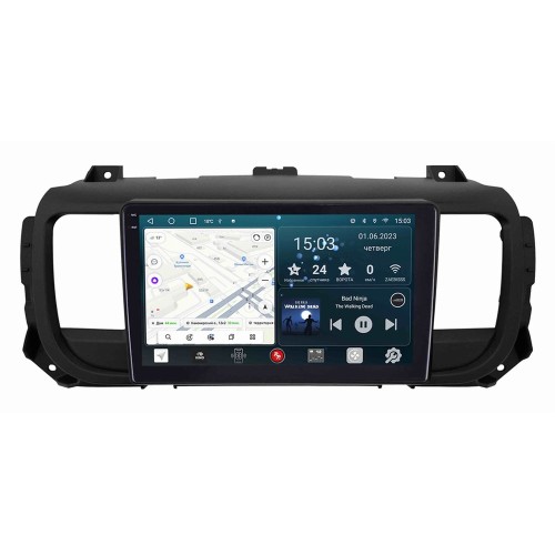 Штатная магнитола Redpower Slim 2K 71075TOP для Opel Zafira Life I 2019-2024 с сенсорным дисплеем на Android 10.0