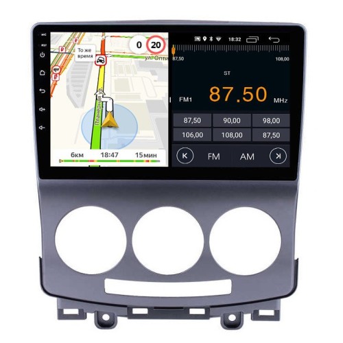 Штатная магнитола Parafar для Mazda 5 I (CR), Premacy II (CR) 2005-2010 на Android 11.0 (PF167FHD)