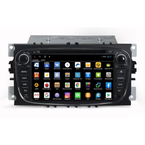 Штатная магнитола Parafar для Ford Focus, Mondeo, S-Max, Galaxy, C-Max на Android 12.0 (PF148XHDDVDb)